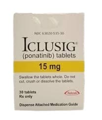 Iclusig 15mg Tablet